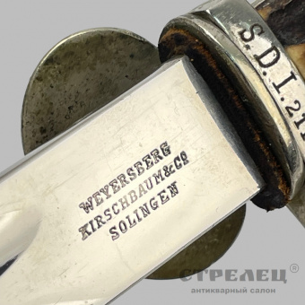 фото — кинжал парадный, полицейский. третий рейх, 1933/1942 гг.